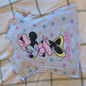 Girls 3T Minnie Mouse tee